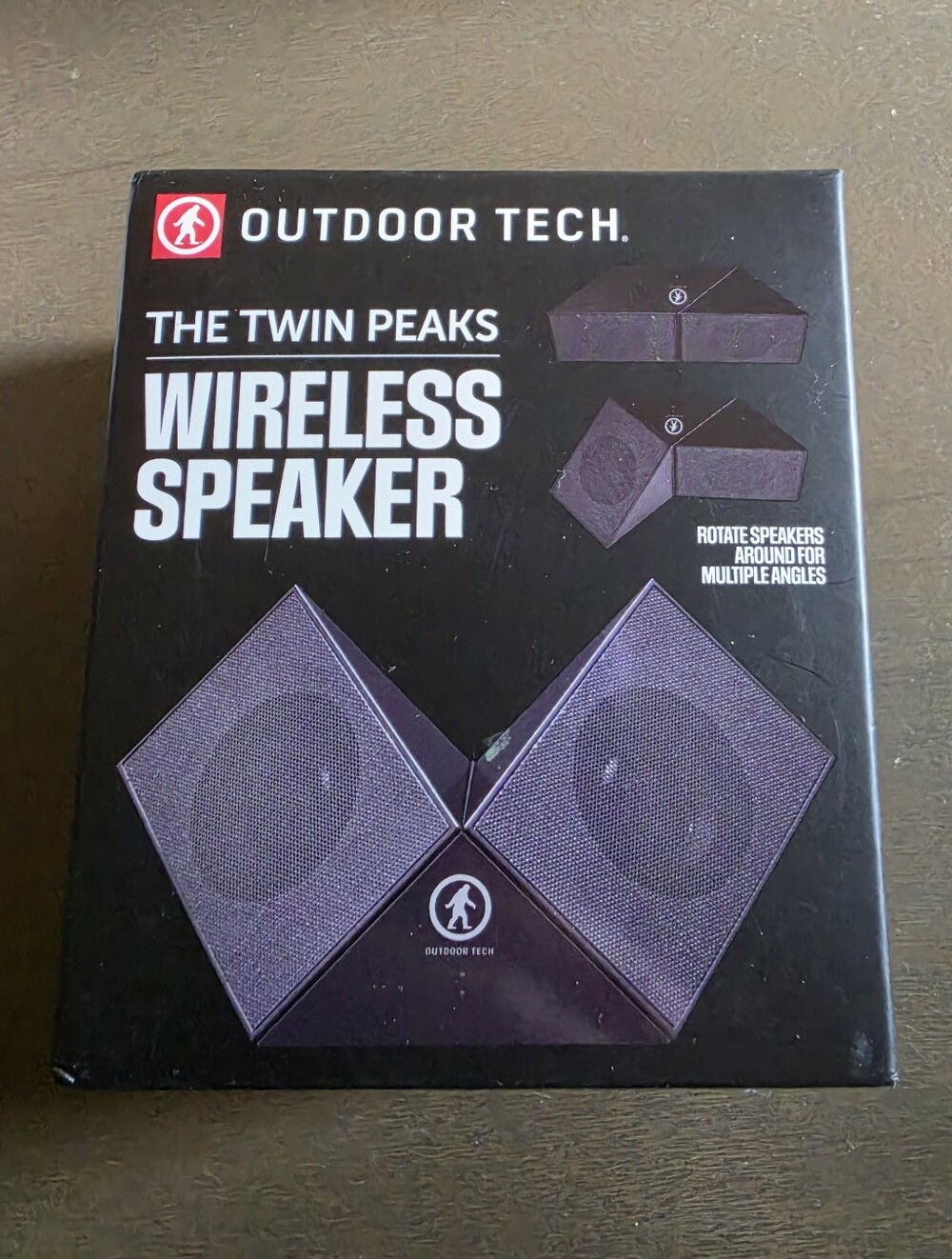 Outdoor Tech Twin Peaks Wireless Speaker - Purple